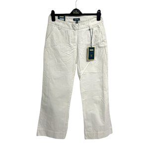 Bitten by Sarah Jessica Parker Women's White High Rise Trouser Jean Size 8S